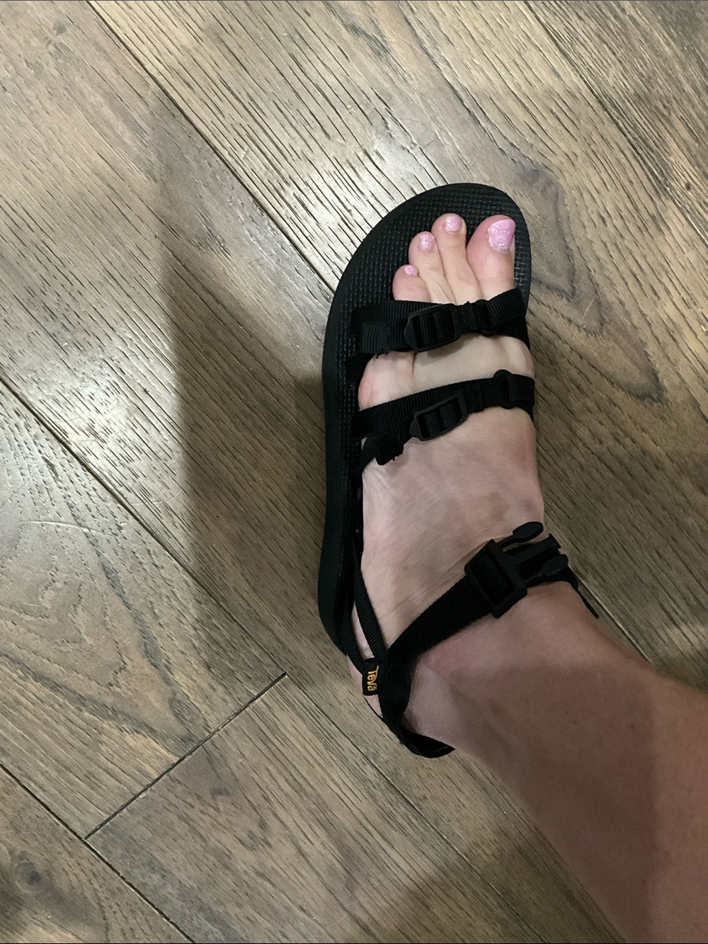 Teva Black Outdoor Webbing Sandals - Picture 4 of 4